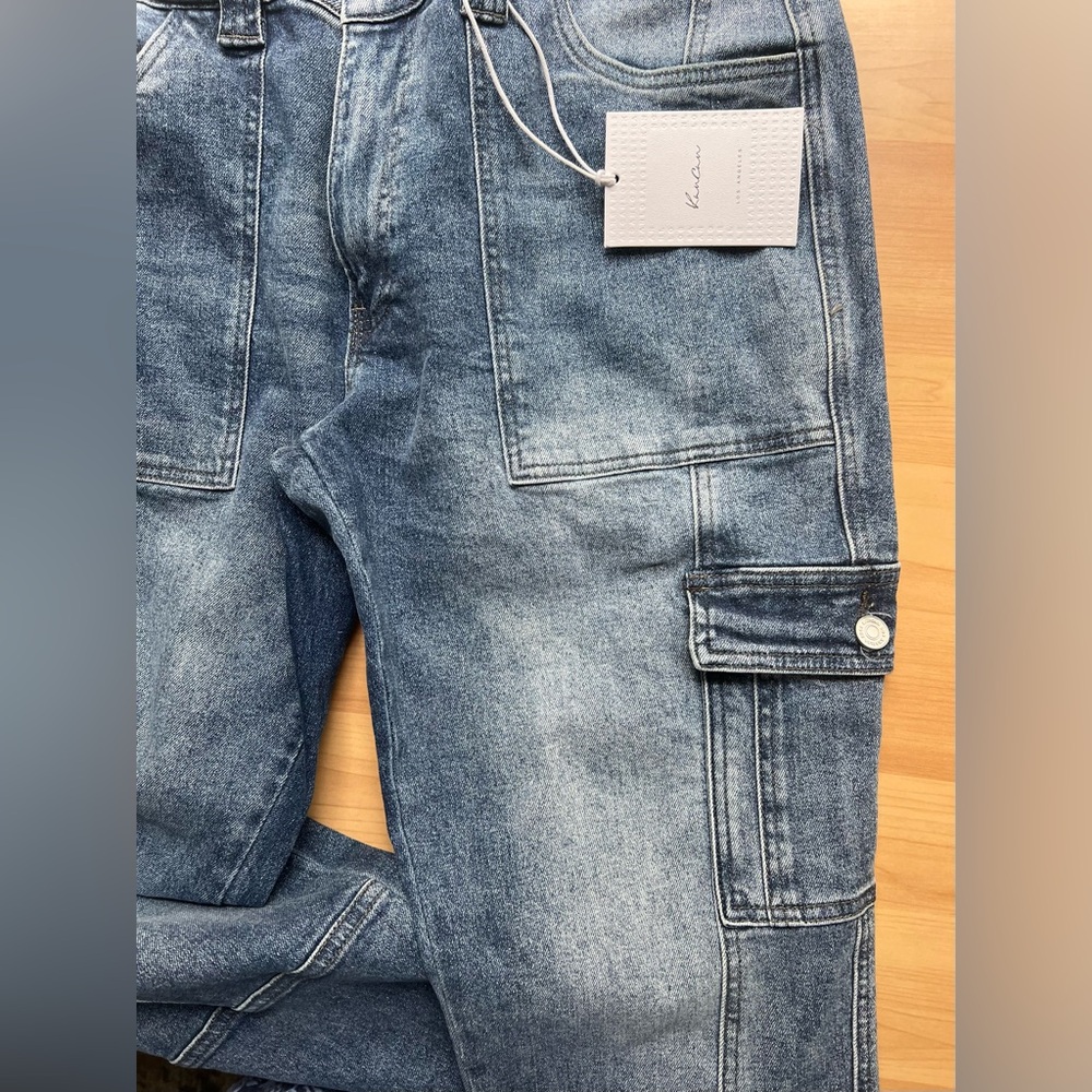 KanCan -Huntsville High Rise Cargo Slim Straight/ Size  30/13 - Picture 9 of 14